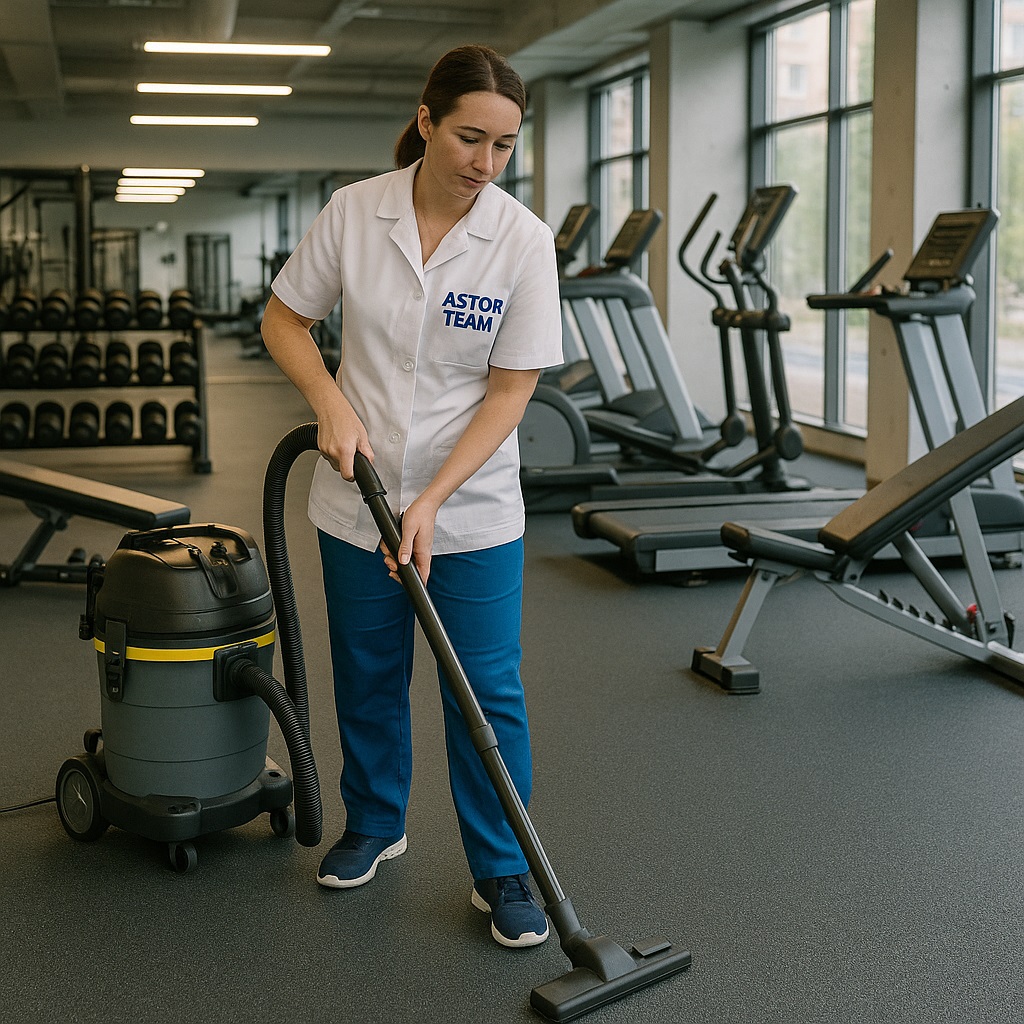 Fitnessstudioreinigung