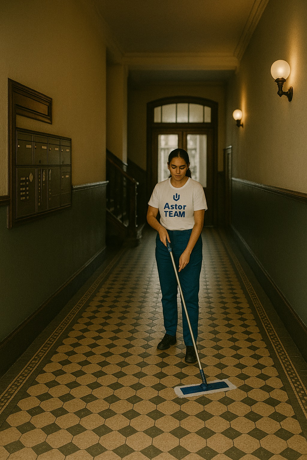 Treppenhausreinigung